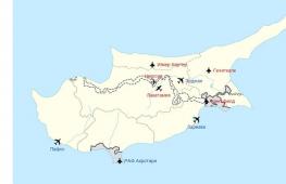 How long does it take to fly to Cyprus on a direct flight? Which airlines fly?