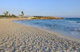 Pláž Nissi, Kypr: popis, fotografie, recenze Zábava na pláži
