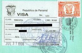 Panama: a journey up to 90 days does not require a visa and is not taxed